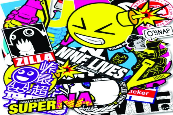 stiker bombs imagens diversas para notbook