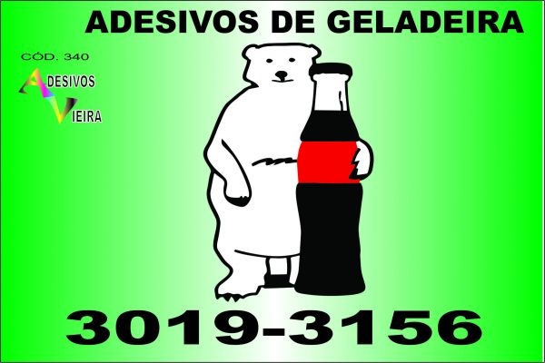 Adesivos de Geladeira