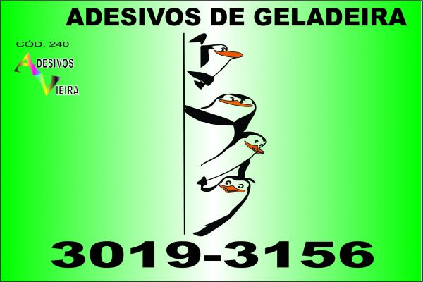 Adesivos de Geladeira