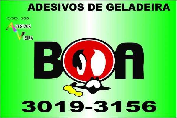 Adesivos de Geladeira